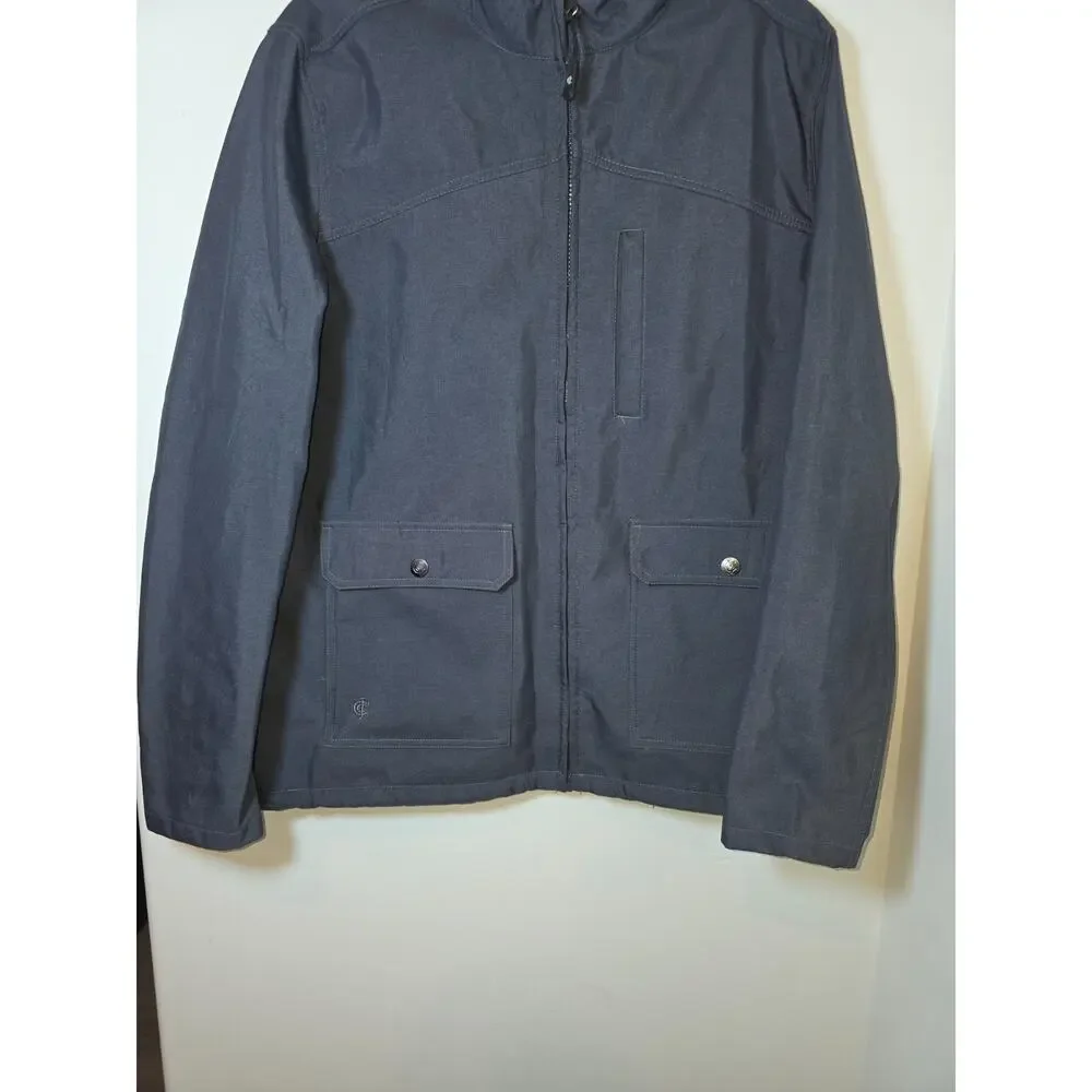Cody James Core Men's Medium Grey Jacket Almore Softshell Bonded Lined Outdoor